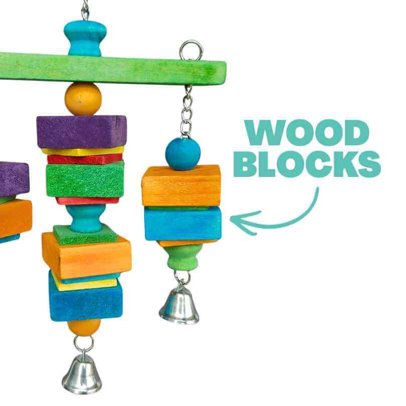 Cheeky Bird Block Abacus