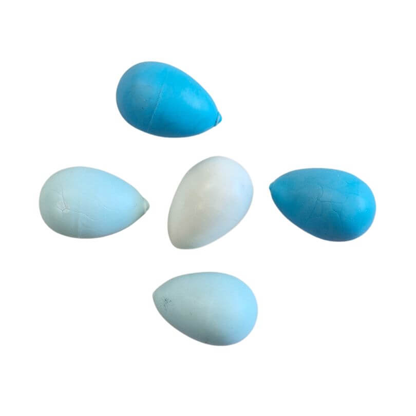 Fake Budgie Egg 5pk