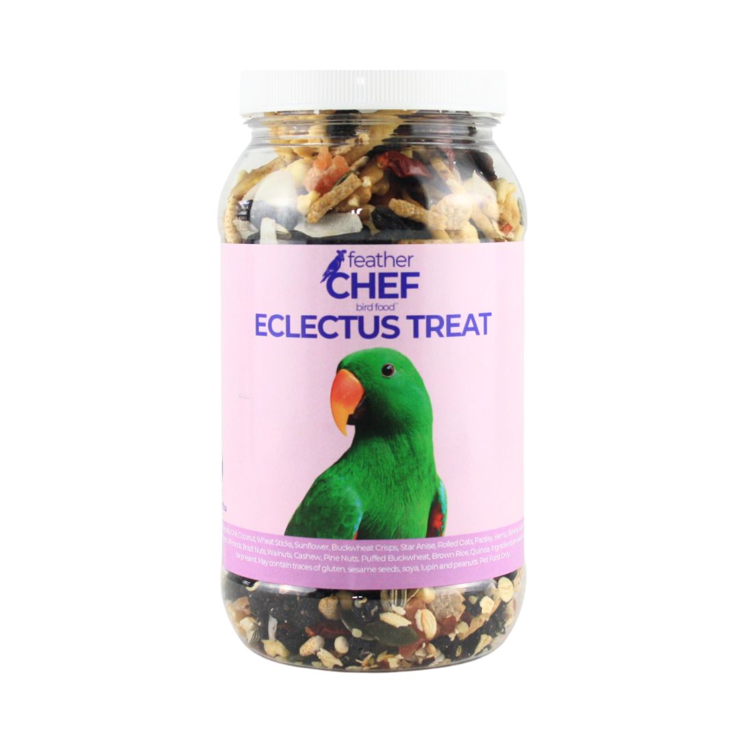 Feather Chef Eclectus Treat 350g