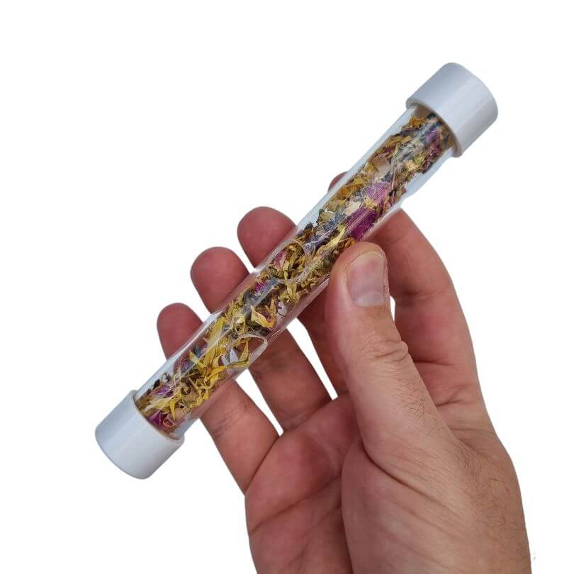 Forage Tube Foot Toy