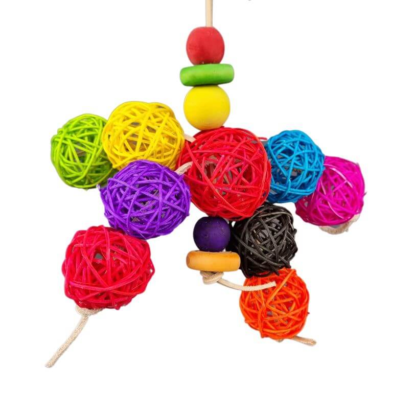 Funky Wicker Dangle