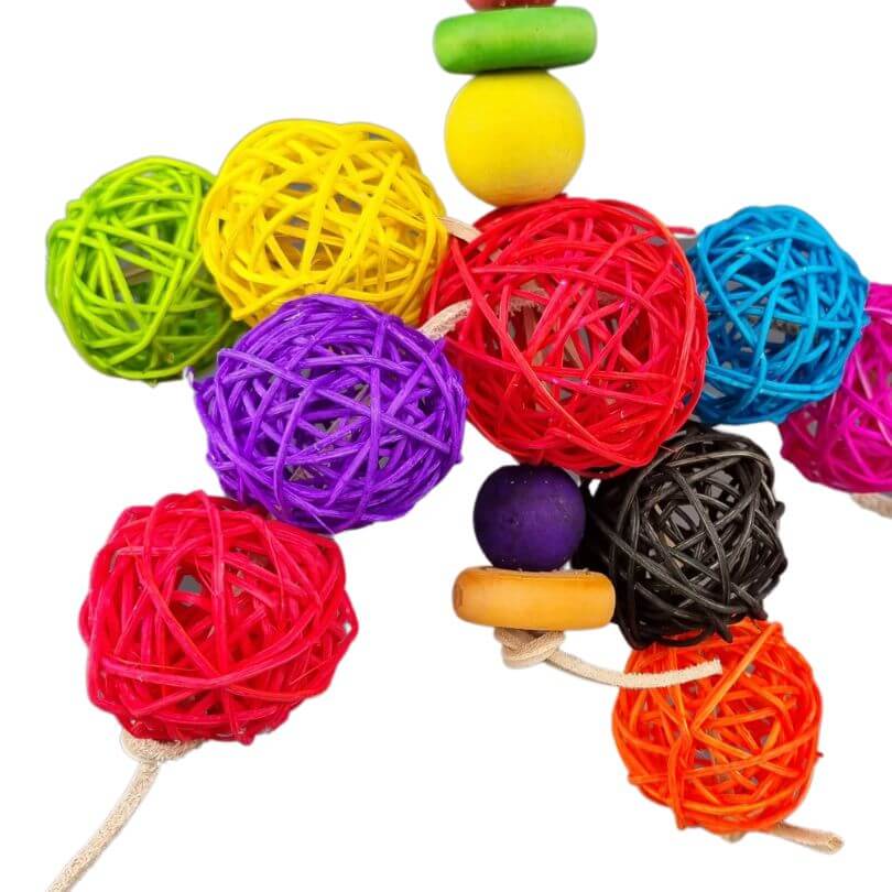 Funky Wicker Dangle