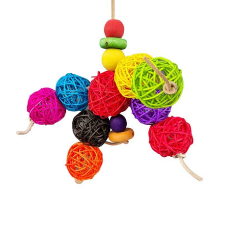 Funky Wicker Dangle