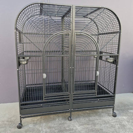 Gigantic Twin Large Parrot Cage 46901