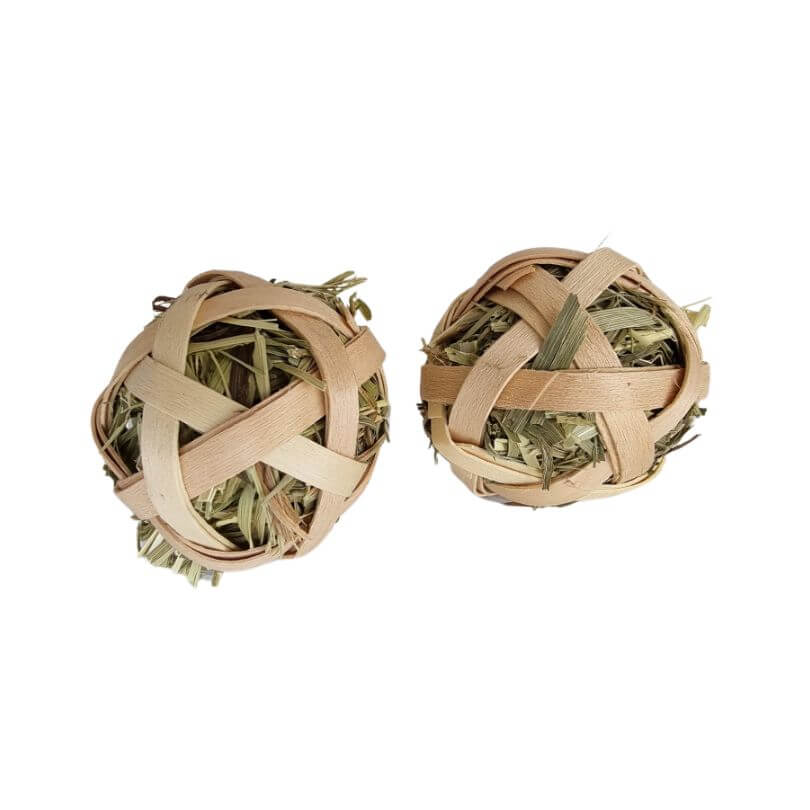 Grass Stuffed Balls 2pk