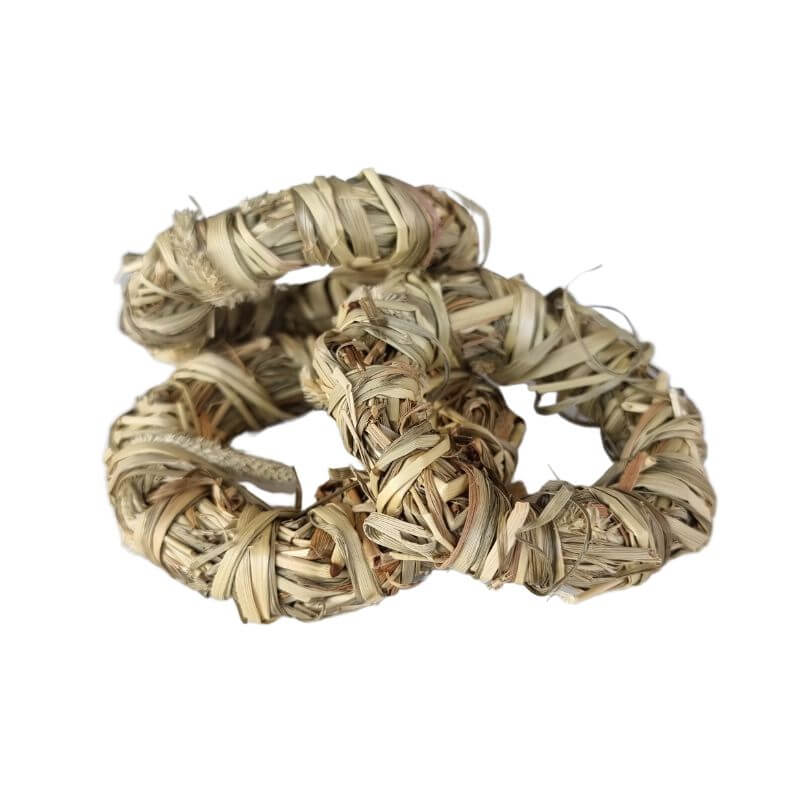 Alfalfa Ring Foot Toys 3pk