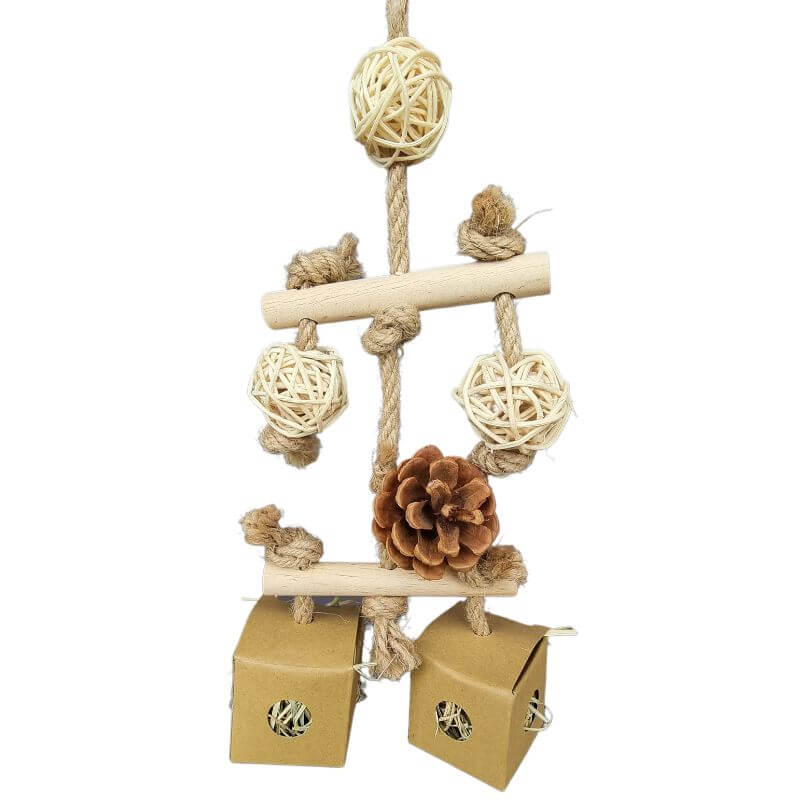 Jute and Pinecone Mobile