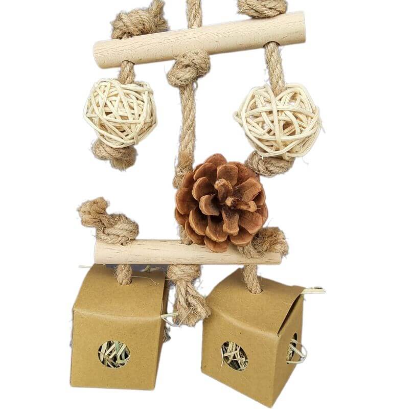 Jute and Pinecone Mobile