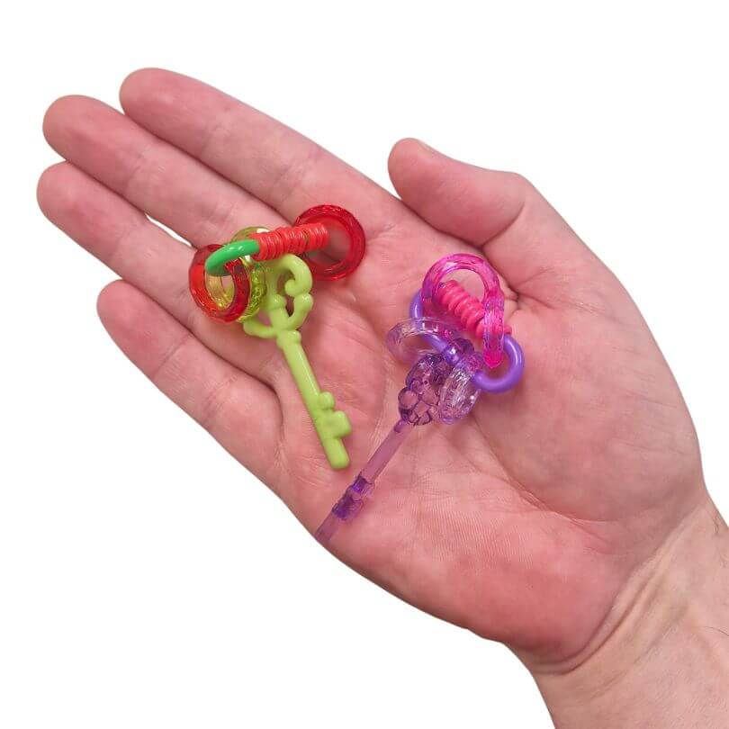 Key Chain Foot Toys 2pk