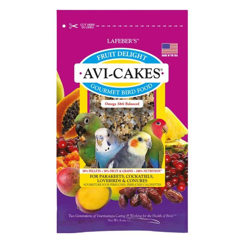 Lafeber Avi-Cakes Fruit Delight - Small Birds 226g