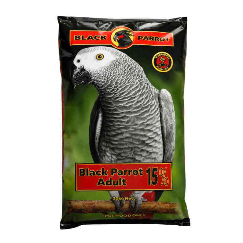 Laucke Black Parrot Adult 15% Pellets 20kg