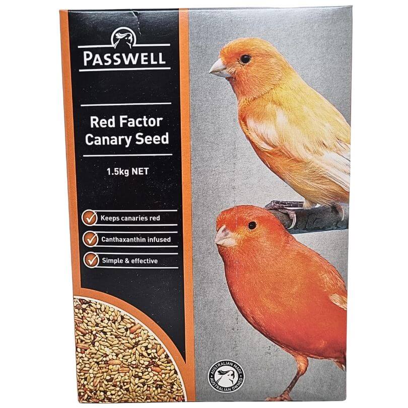 Passwell Red Factor Canary Seed 1.5kg