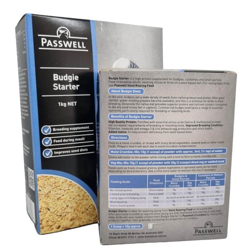 Passwell Budgie Starter