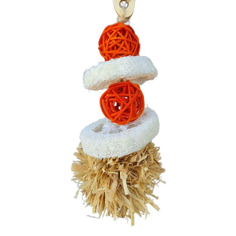 Pom Pom and Loofa Nibble