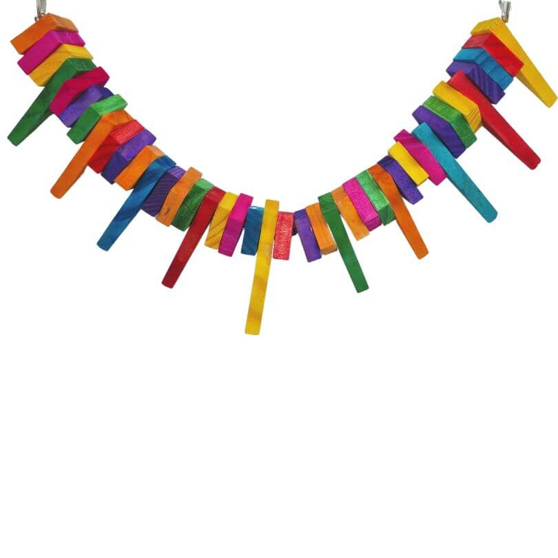 Rainbow Garland Slices