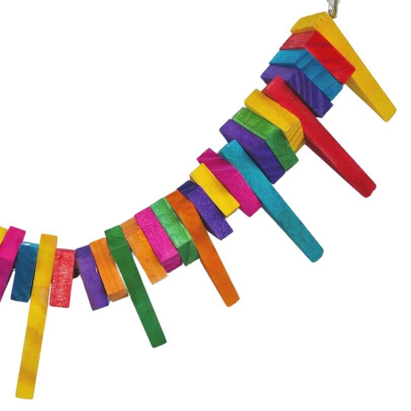 Rainbow Garland Slices