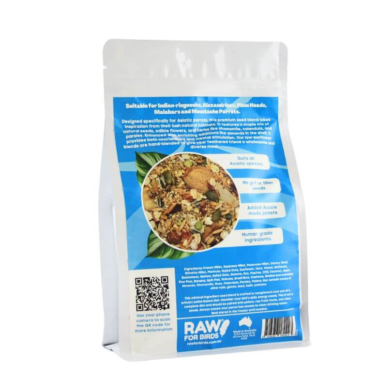 Raw for Birds Indian Parrot Seed Blend