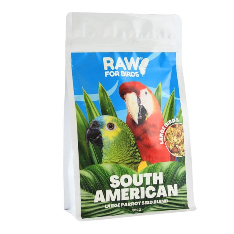 Raw for Birds South American Large Parrot Seed Blend