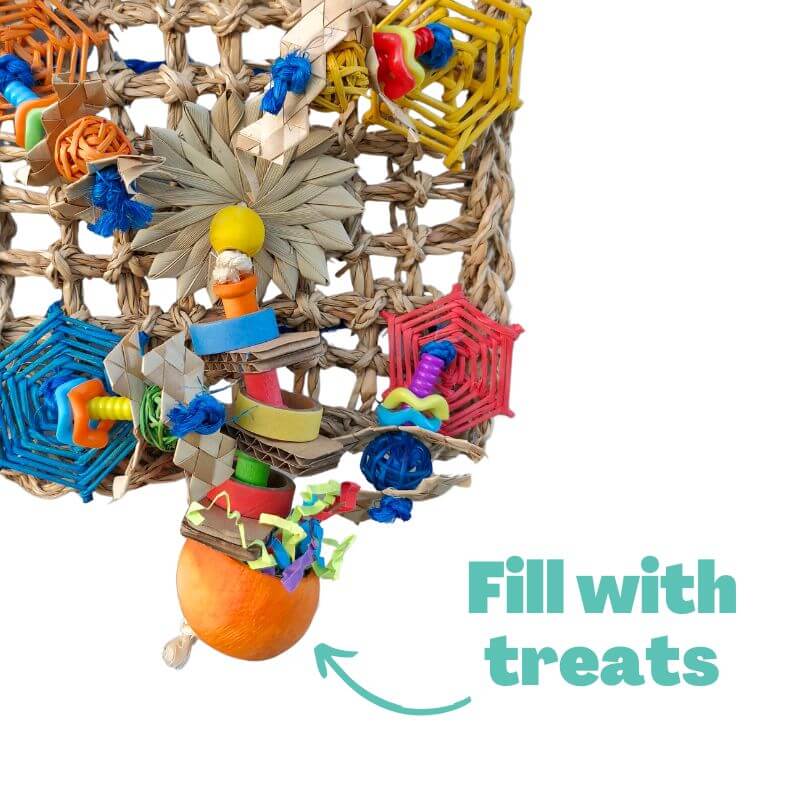 Seagrass Web Play Wall