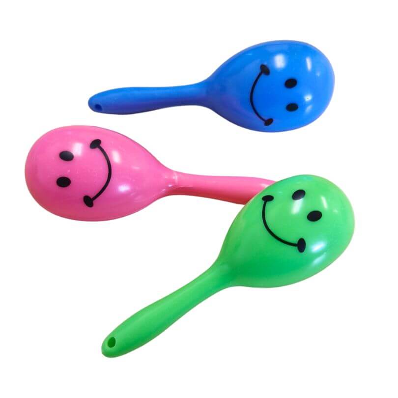 Small Bird Rattle Foot Toy 3pk