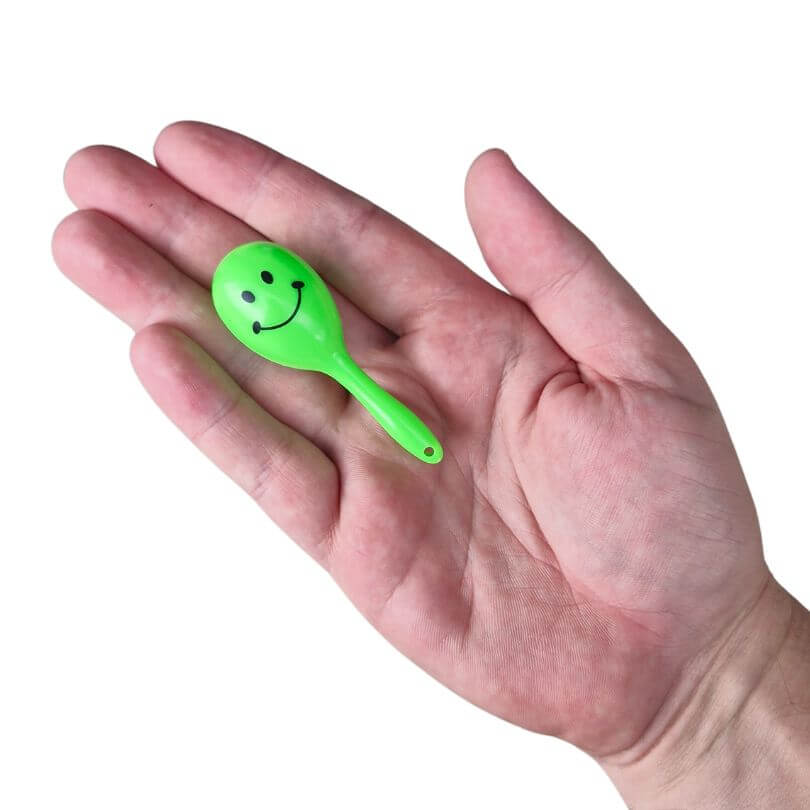 Small Bird Rattle Foot Toy 3pk