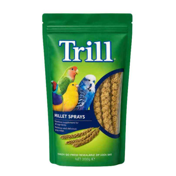 Trill Millet Sprays 150g – millet spray treat for birds of all sizes