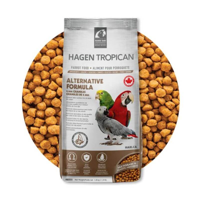 Tropican Alternative Formula 4mm Granules - Senior Parrot