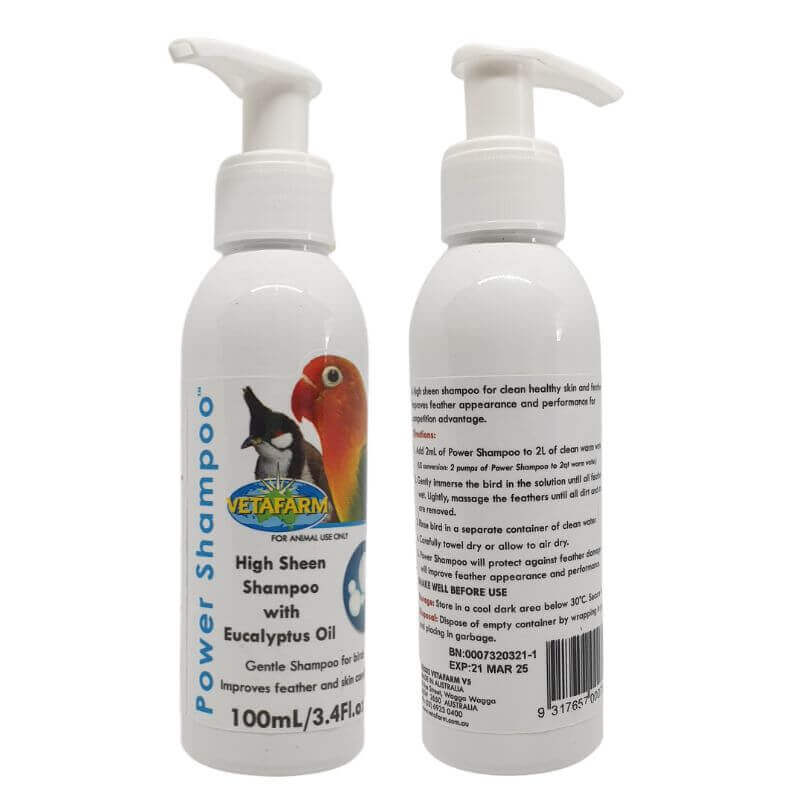 Vetafarm Power Bird Shampoo 100ml