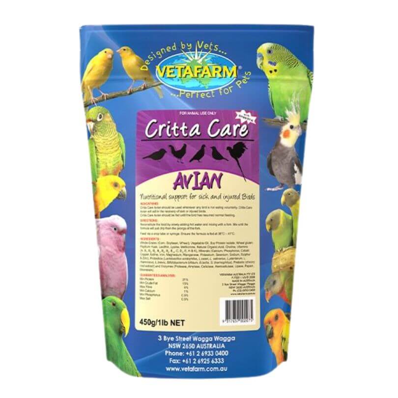 Vetafarm Avian Crittacare 450g