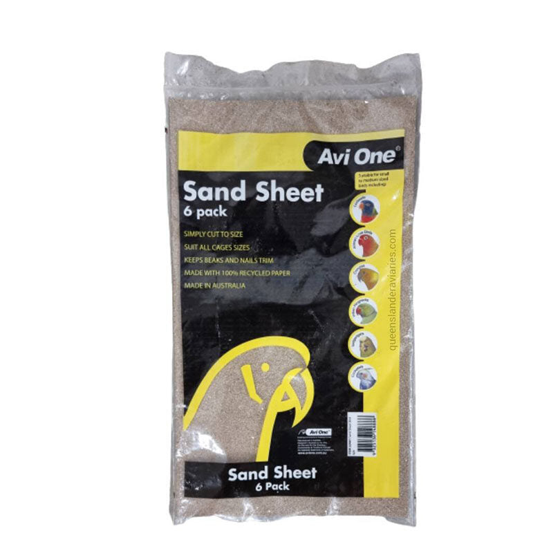 Avi-one Sandpaper Sheets 6pk