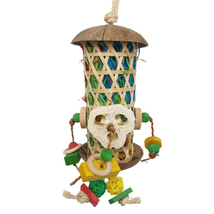 Coconut Loofa Lantern