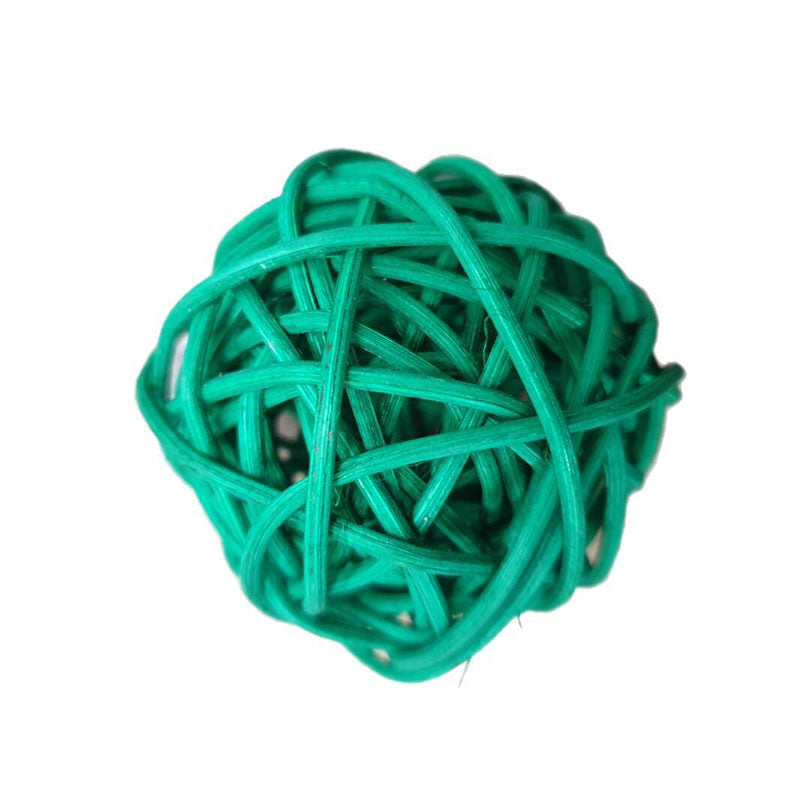 Wicker Ball Foot Toy