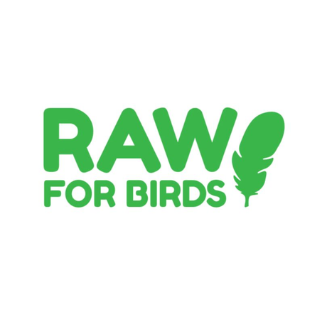 Raw for Birds logo. Shop the Raw for Birds range of bird food and treats.
