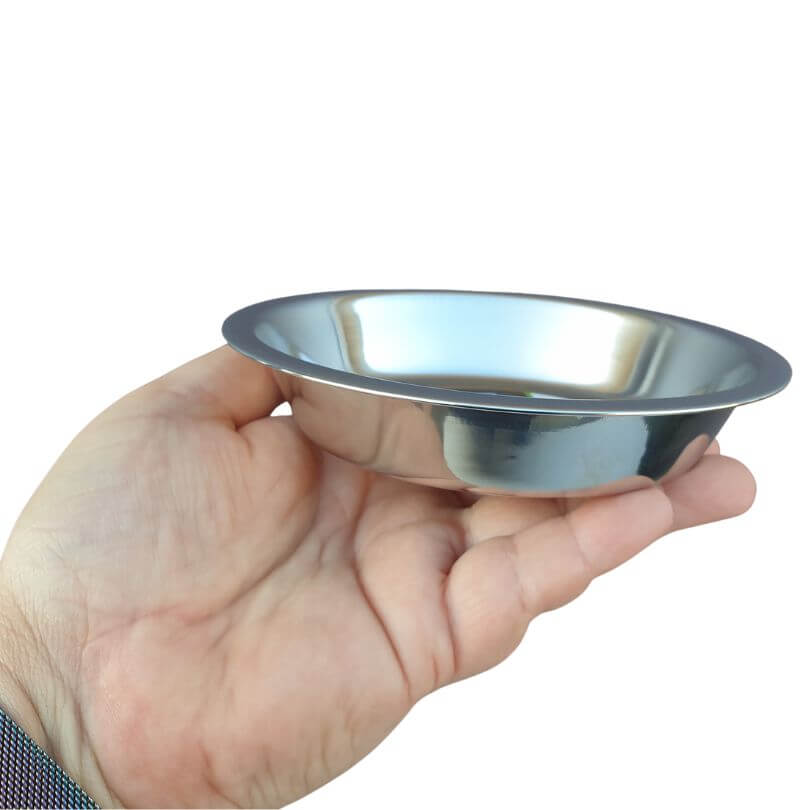 Stainless Steel Low Profile Bowl