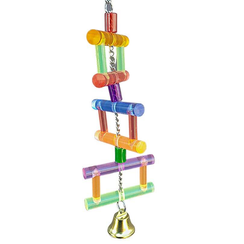 Acrylic Rainbow Ladder – Queenslander Aviaries