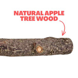 Beak Joy Natural Apple Tree Wood Perch