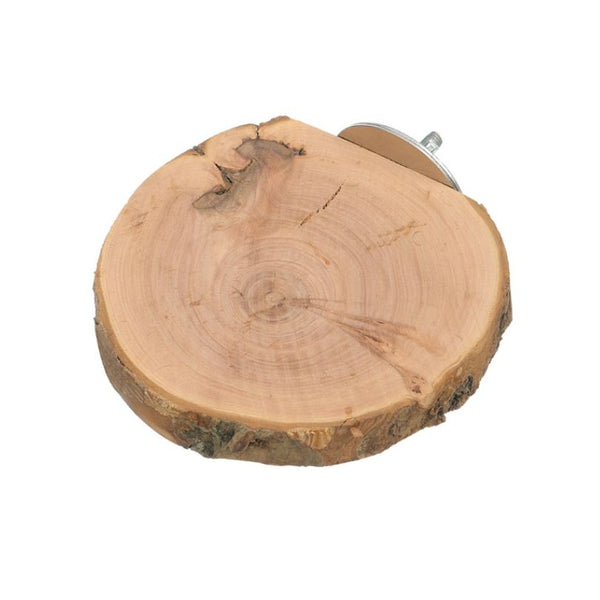 Beak Joy Apple Wood Platform Perch – wood bird toy for birds of all sizes