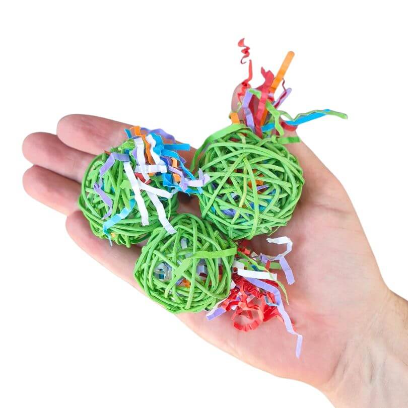 Christmas Jolly Ball Stuffers 3pk