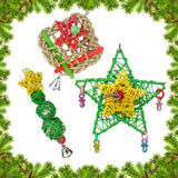 Christmas Small Bird Toys 3pk