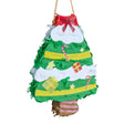 Christmas Tree Parrot Pinata, a festive tree shaped bird toy to fill with treats