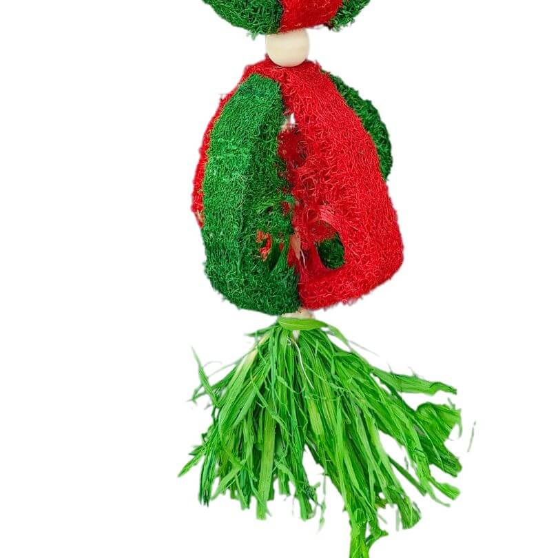 Christmas Loofa Garland