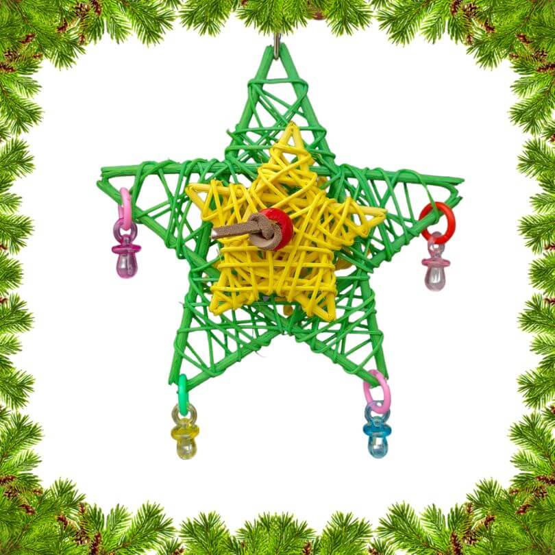 Christmas Wicker Star