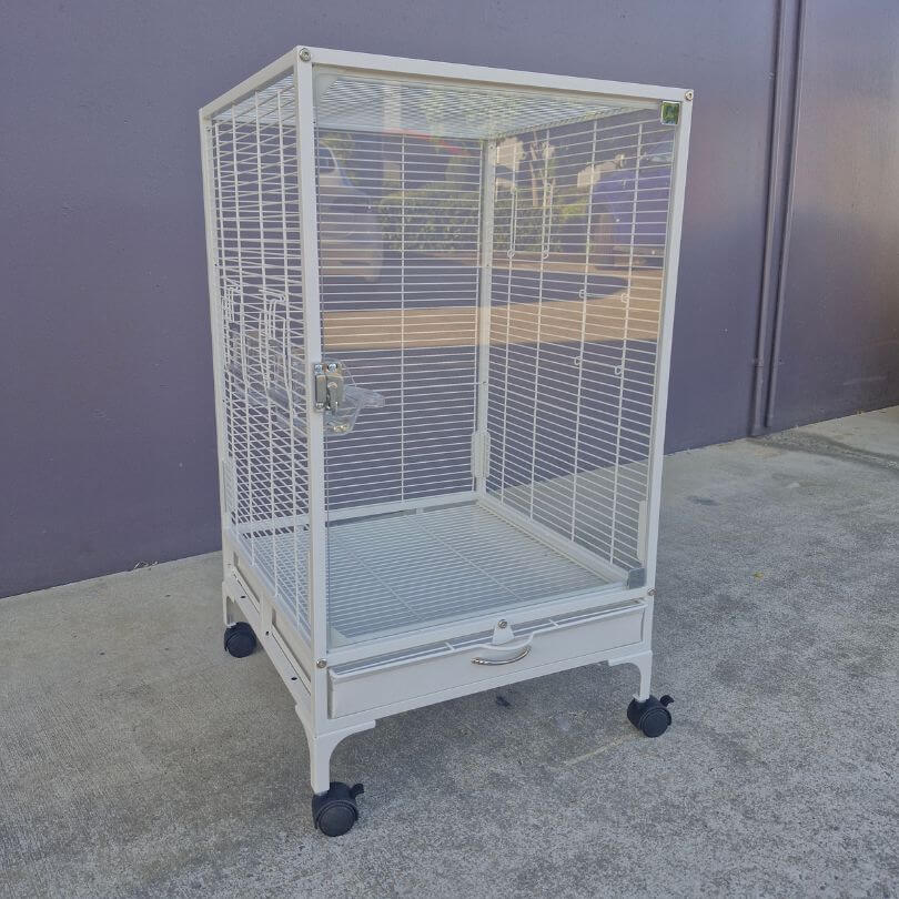 Clear View Stackable Bird Cage
