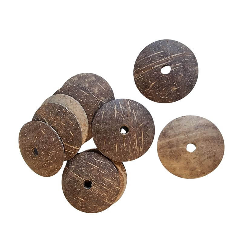 Coconut Shell Discs 10pk