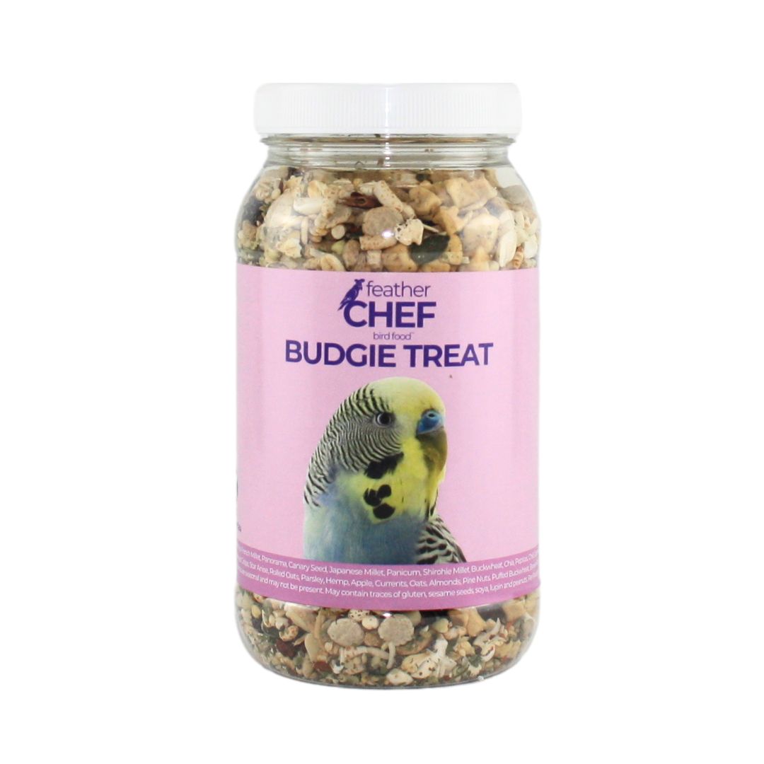 Feather Chef Budgie Treat 350g – Queenslander Aviaries