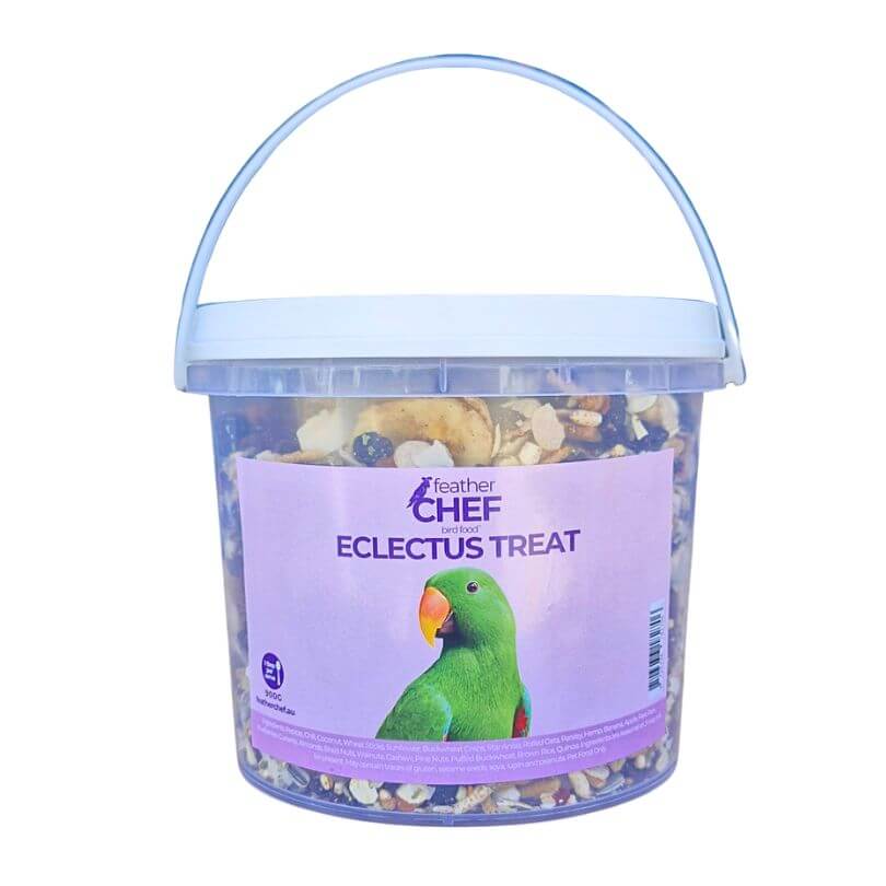 Feather Chef Eclectus Treat