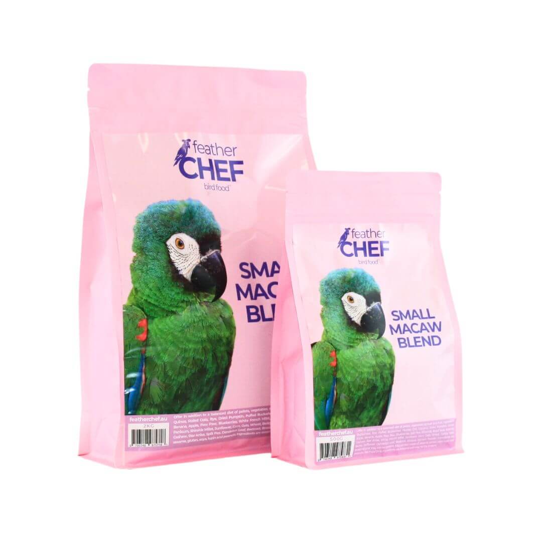 Feather Chef Small Macaw Blend