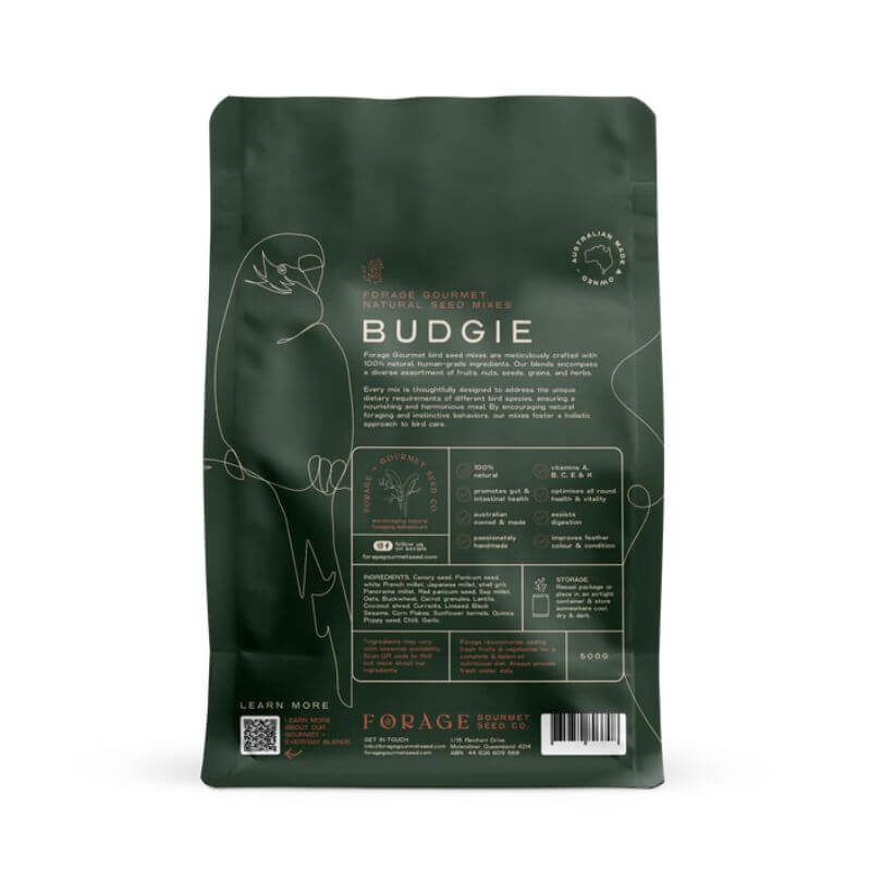 Forage Gourmet Budgie Blend