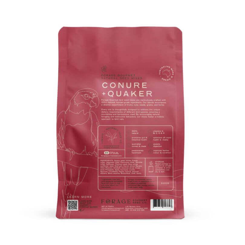 Forage Gourmet Conure/Quaker Blend