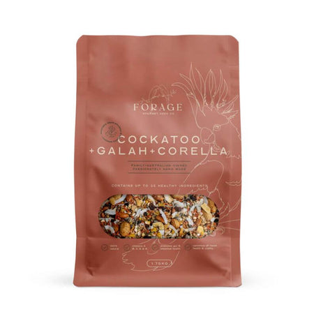 Forage Gourmet Galah, Corella and Cockatoo Blend